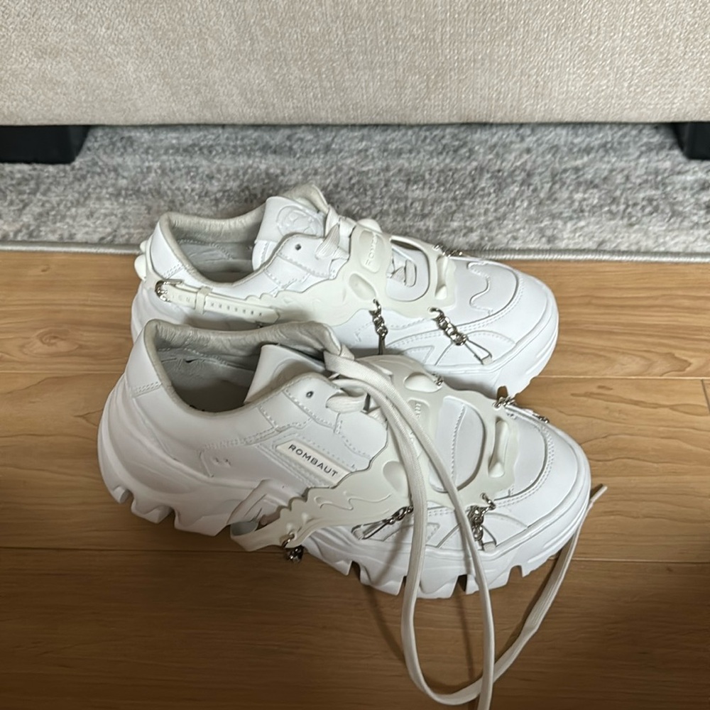 ROMBAUT White Boccaccio II Harness Sneakers